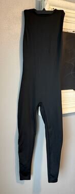 Black Activewear Jumpsuit Small